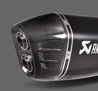Akrapovic End Cap - Black - Muffler End Cap - V-EC342