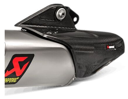 Akrapovic Heat Shield - Akrapovic Replacement Part - Black - P-HSY10E6