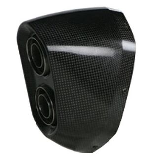 Akrapovic End Cap - Black - Muffler End Cap - V-EC326
