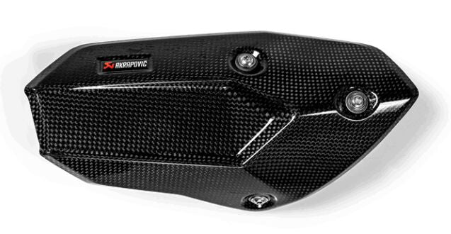 Akrapovic Heat Shield - Akrapovic Replacement Part - Black - P-HSB10SO6