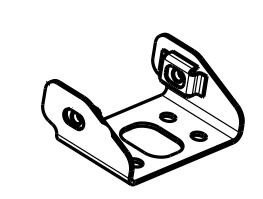 Akrapovic Muffler Bracket - Silver - P-X186
