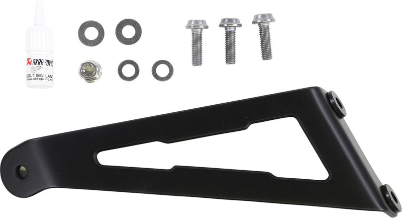 Akrapovic Muffler Bracket - Black - P-MBA6R1