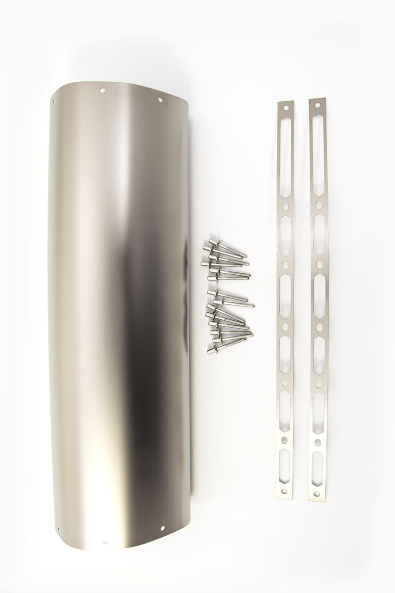 Akrapovic Muffler Sleeve Kit - Akrapovic Replacement Part - Silver - P-RKS323ZT40