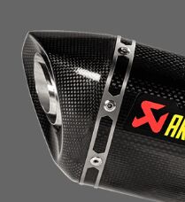 Akrapovic End Cap - Black - Muffler End Cap - V-EC348