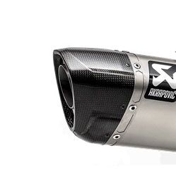 Akrapovic End Cap - Black - Muffler End Cap - V-EC327