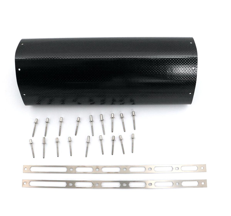 Akrapovic Muffler Sleeve Kit - Akrapovic Replacement Part - Black - P-RKS689APL280