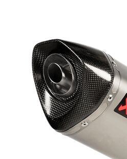 Akrapovic End Cap - Black - Muffler End Cap - V-EC324