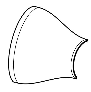 Akrapovic Heat Shield - Akrapovic Replacement Part - Black - P-HST12SO2R