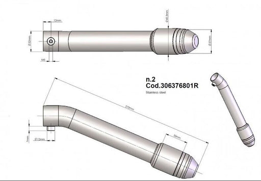 LEOVINCE DB Killer Insert - Decibel Killer, Noise Damper Insert - 306376801R