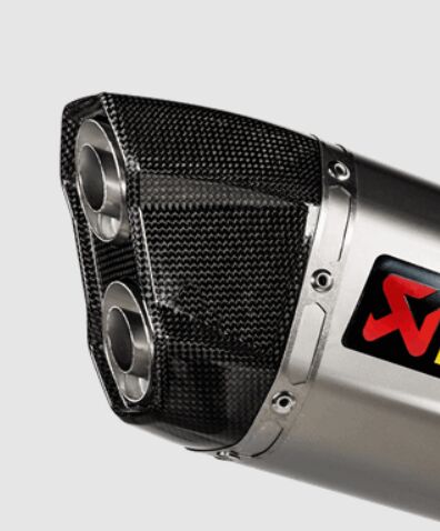 Akrapovic End Cap - Black - Muffler End Cap - V-EC373