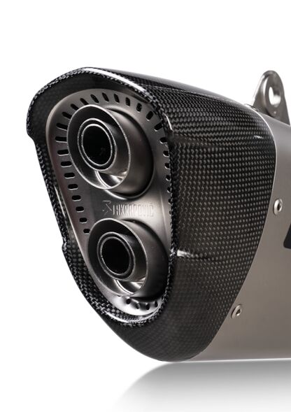 Akrapovic End Cap - Black - Muffler End Cap - V-EC395