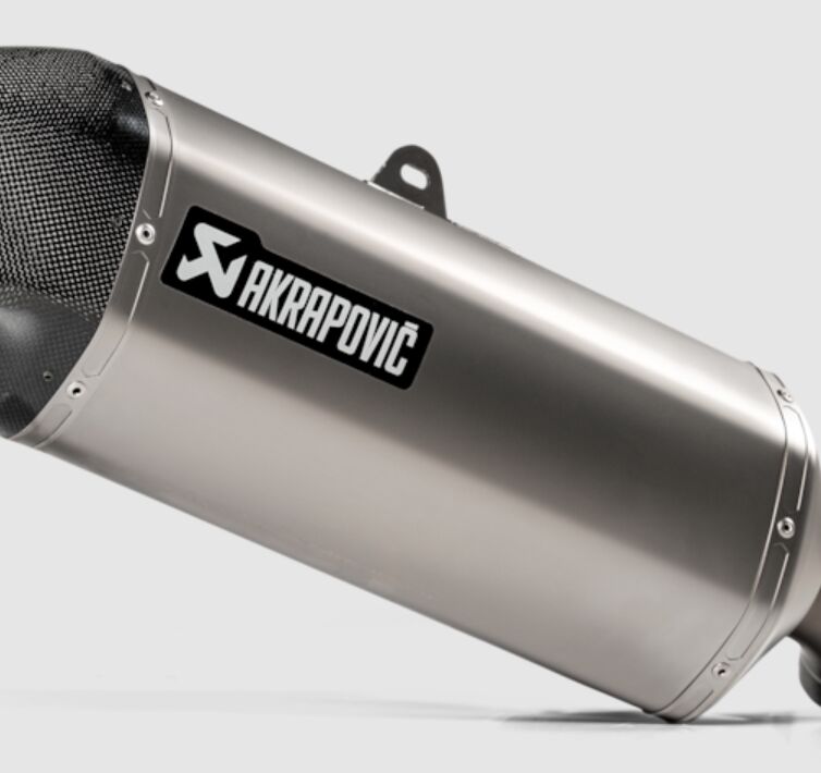 Akrapovic Muffler Sleeve Kit - Akrapovic Replacement Part - Silver - P-RKS772AF400