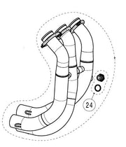 Akrapovic Headpipes - Akrapovic Replacement - Stainless Steel - Head Pipe - H-Y9R5