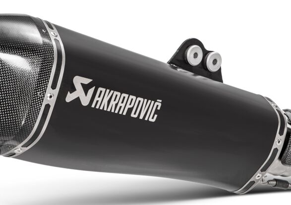 Akrapovic Muffler Sleeve Kit - Akrapovic Replacement Part - Matte Black - P-RKS569RAA400