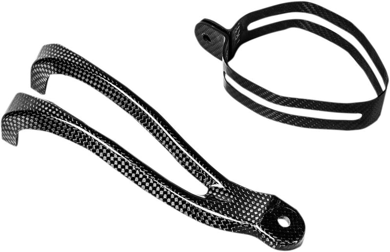 Akrapovic Track Day Muffler Bracket and Clamp Fitting Kit - Black