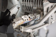 SW-Motech Header Pipe Guard - Silver, Head Pipe