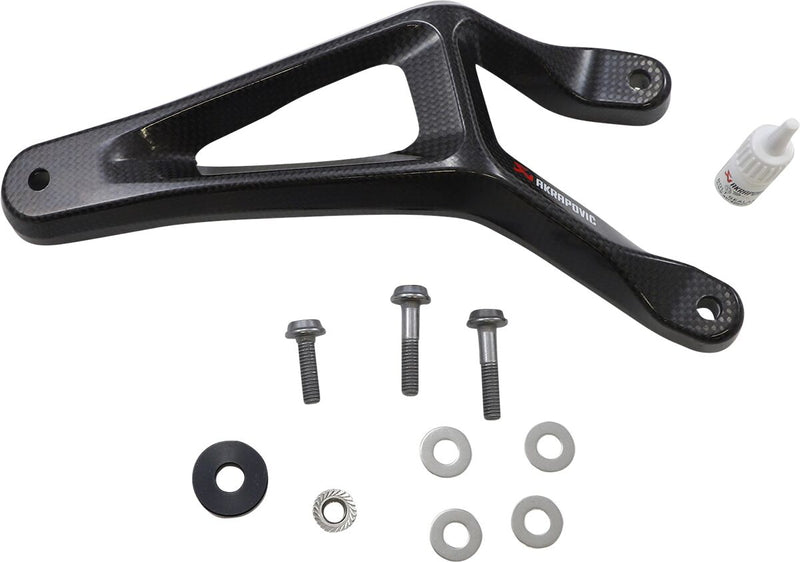 Akrapovic Muffler Bracket - Black - P-MBK10SO2