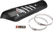 Moose Offroad Hard-parts Muffler Bag Heat Shield Guard - Black, Bag, Heat Shield