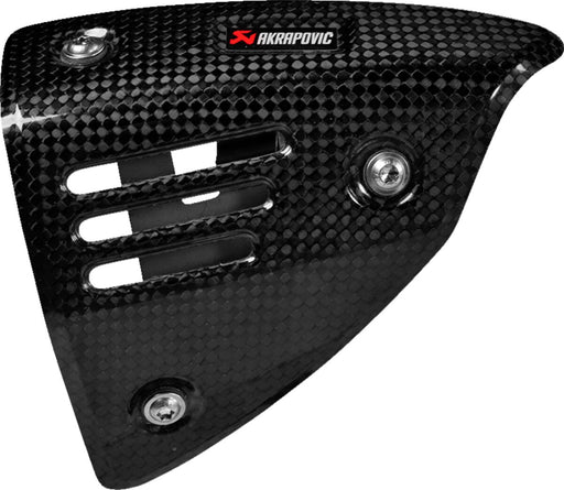 Akrapovic Heat Shield - Akrapovic Replacement Part - Black - P-HSIT125SO1