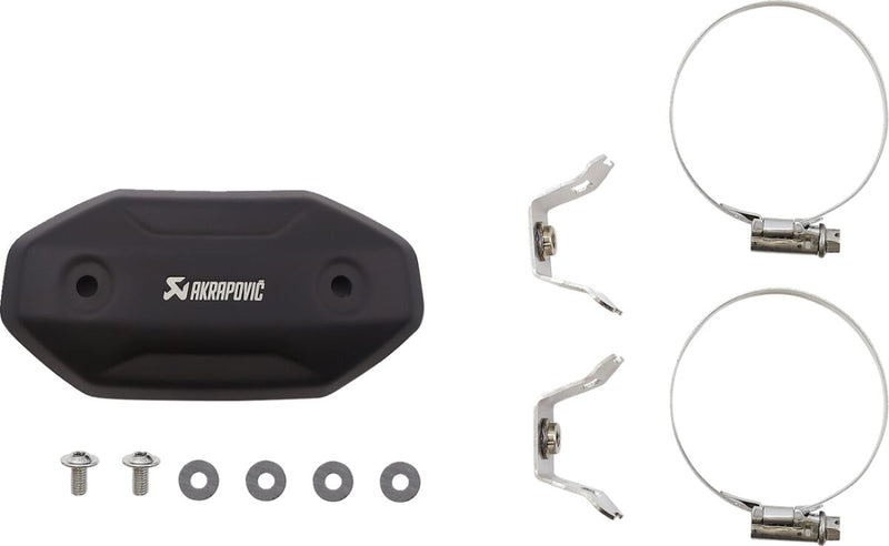 Akrapovic Heat Shield - Black - P-HST6R1