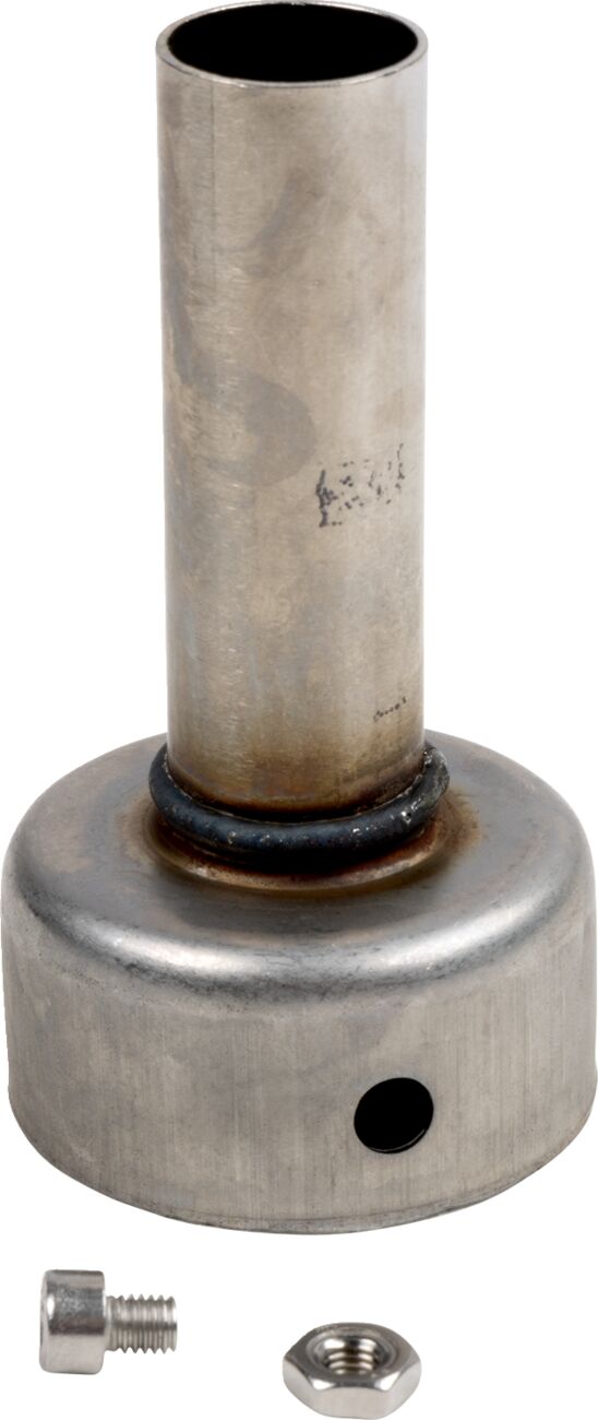 LEOVINCE Replacement dB Killer for GP Corsa Muffler - Raw, Muffler Canister