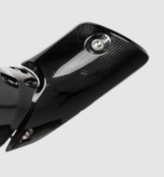 Akrapovic Heat Shield - Akrapovic Replacement Part - Black - P-HSH11SO2