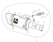 Akrapovic Exhaust Sticker