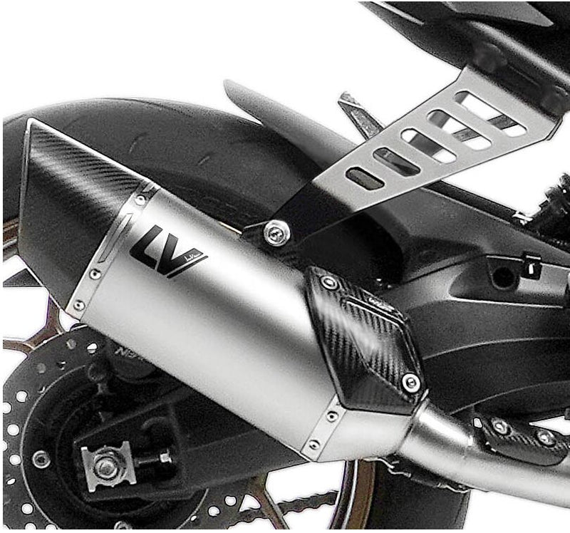 LEOVINCE Passenger Footpeg Removal Kit - Black, Footpeg Relocation Kit - 80060