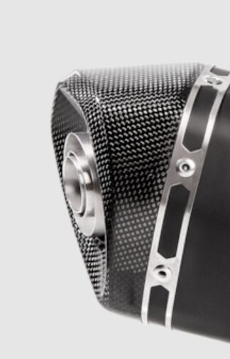 Akrapovic End Cap - Black - Muffler End Cap - V-EC439