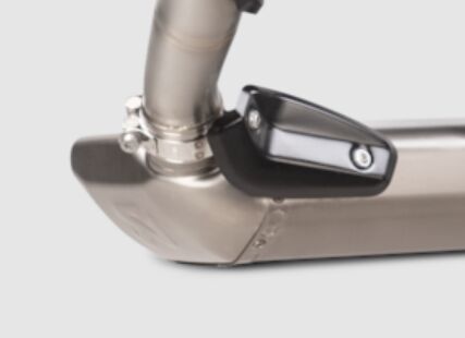 Akrapovic Heat Shield - Akrapovic Replacement Part - Black - P-HSY9R5