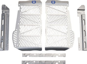 Moose Offroad Hard-parts Billet Radiator Guards - Silver - 12-4020