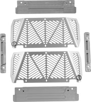 Moose Offroad Hard-parts Radiator Guards - Silver