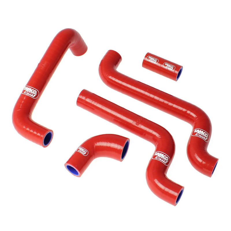 Samco Sport Radiator Hose Kit - Red - APR-5-RD