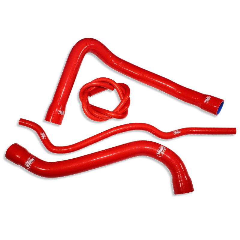 Samco Sport Radiator Hose Kit - Red - BMW-2-RD