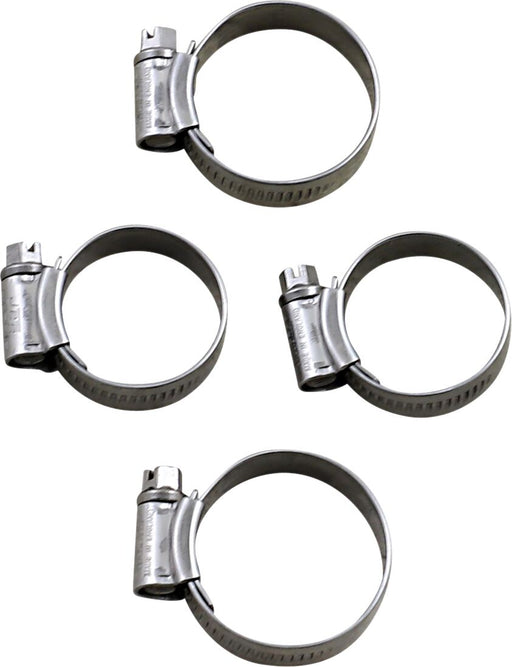 Samco Sport Radiator Clamp Kit - Silver, Radiator Hose - CK KTM-122