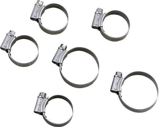 Samco Sport Radiator Clamp Kit - Silver, Radiator Hose - CK KTM-123
