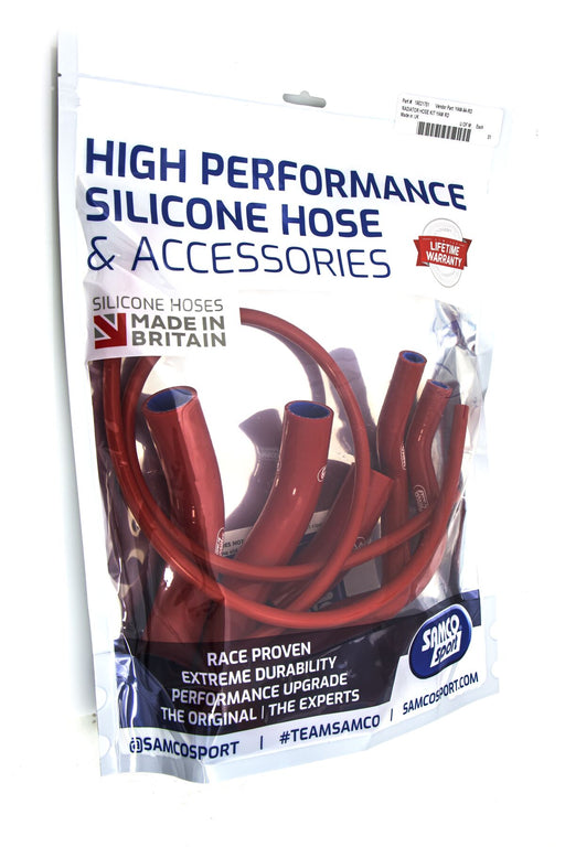 Samco Sport Radiator Hose Kit - Red - YAM-94-RD