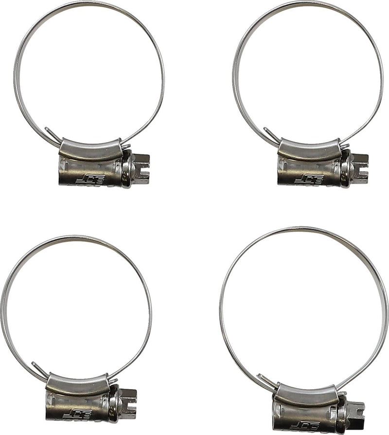 Samco Sport Radiator Clamp Kit - Silver, Radiator Hose - CK KTM-119