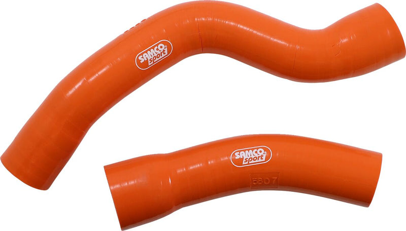 Samco Sport Radiator Hose Kit - Orange - KTM-102-OR