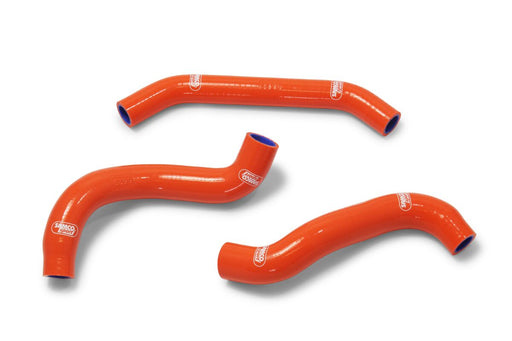 Samco Sport Radiator Hose Kit - Orange - KTM-129-OR