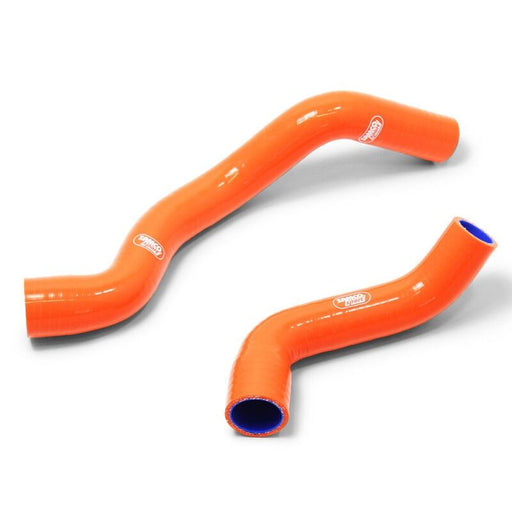 Samco Sport Radiator Hose Kit - Orange - KTM-136-OR