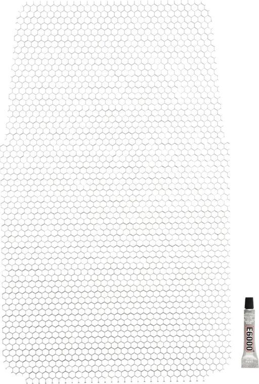 Klock Werks Outrider Radiator Guard - Natural, Silver