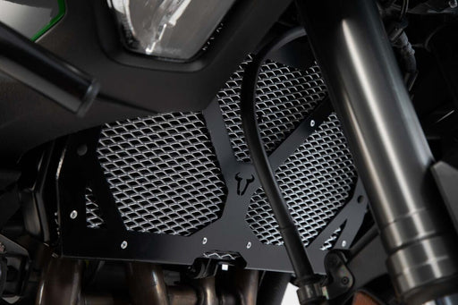 SW-Motech Radiator Guard - Black, Silver