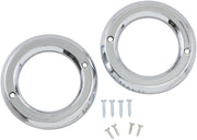 Motor Trike Chrome Accent Rings for Trax Fog Lights