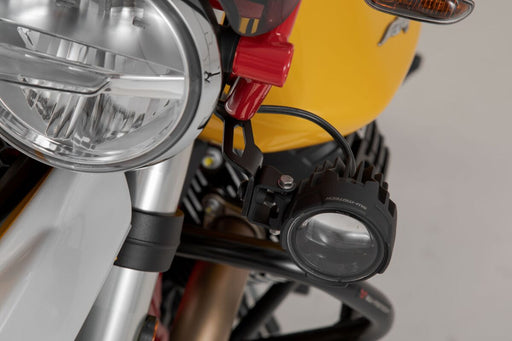 SW-Motech Light Mounts - Left and Right Front, Fog, Light