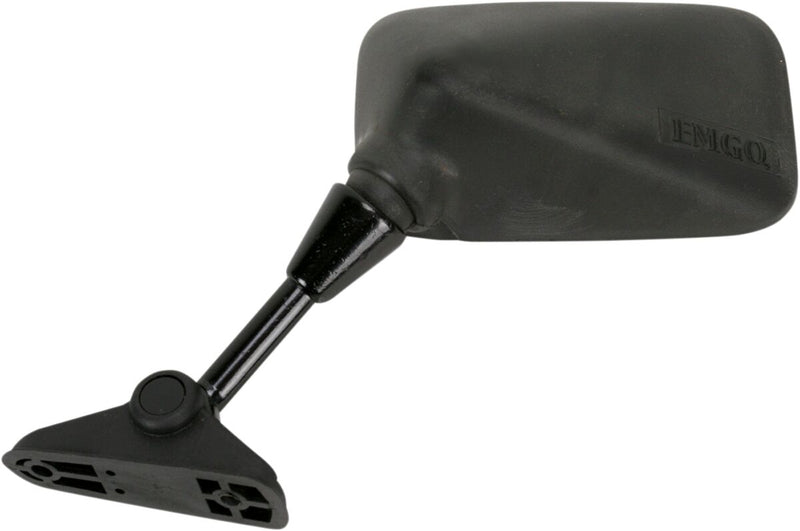 EMGO OEM-Style Replacement Mirror - Black,  Matte - Side View - 20-29661