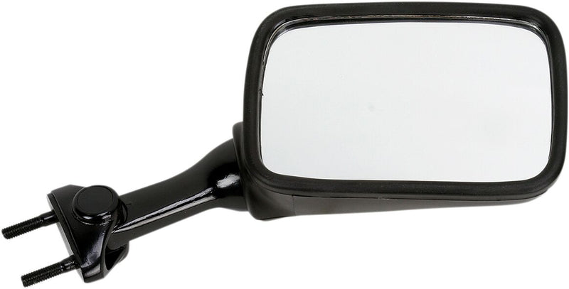 EMGO OEM-Style Replacement Mirror - Black,  Matte - Side View - 20-29691