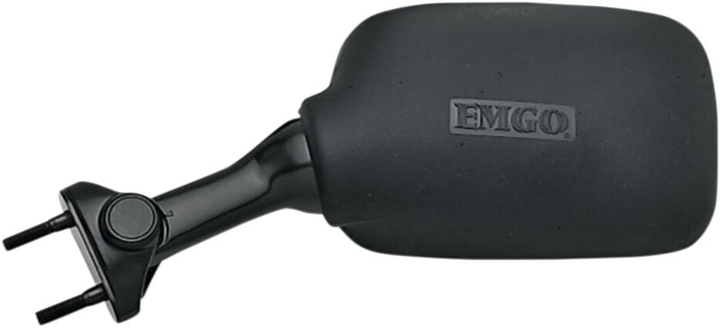 EMGO OEM-Style Replacement Mirror - Black,  Matte - Side View - 20-29692