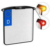 Heinz Bikes License Plate Holder 3-in-1 for EU Countries - HBKZN-MB-3TS-F