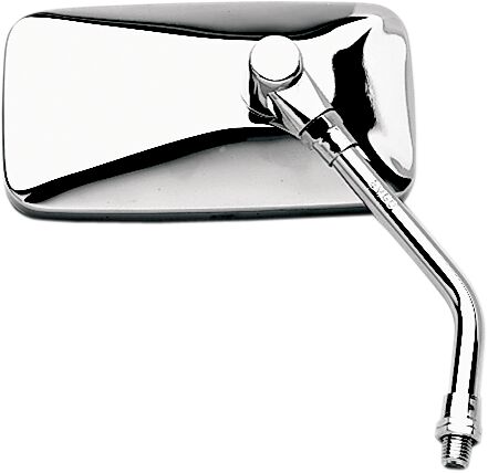 EMGO Cruiser Mirror - Chrome,  Silver - Side View - 20-42443